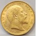 AUSTRALIA 1903 . ONE 1  SOVEREIGN . MELBOURNE . GOLD